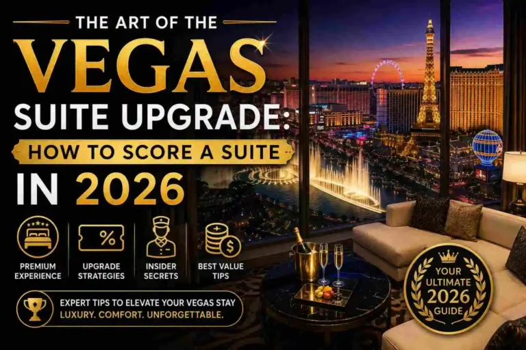 The Art of the Vegas Suite Upgrade How to Score a Suite