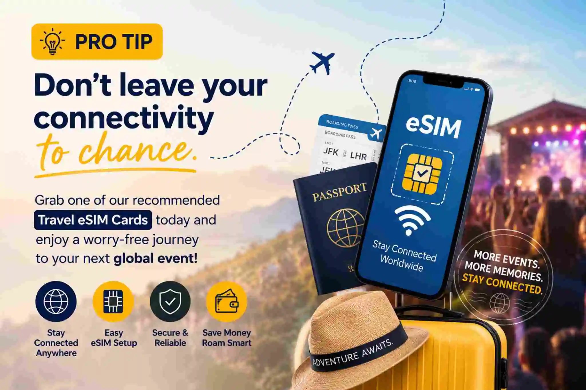 Best Travel eSIM Cards for international travelers