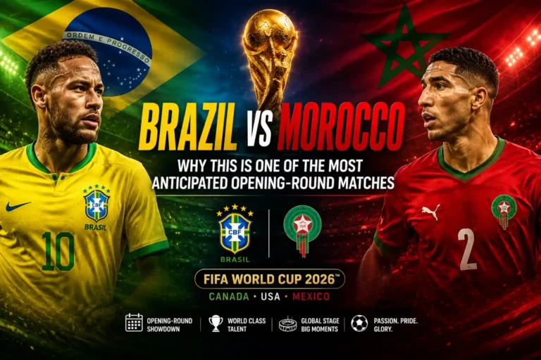 Brazil vs Morocco: Why This Is One of the Most Anticipated Opening-Round Matches
